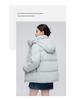 Women's Short Hooded Down Jacket - 2025 Korean Style, Petite, Winter Fashion, Thick White Duck Down, Hot Sale.