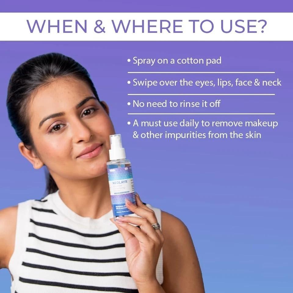 Neolayr Micellar Cleansing Water For All Skin Types 100ml