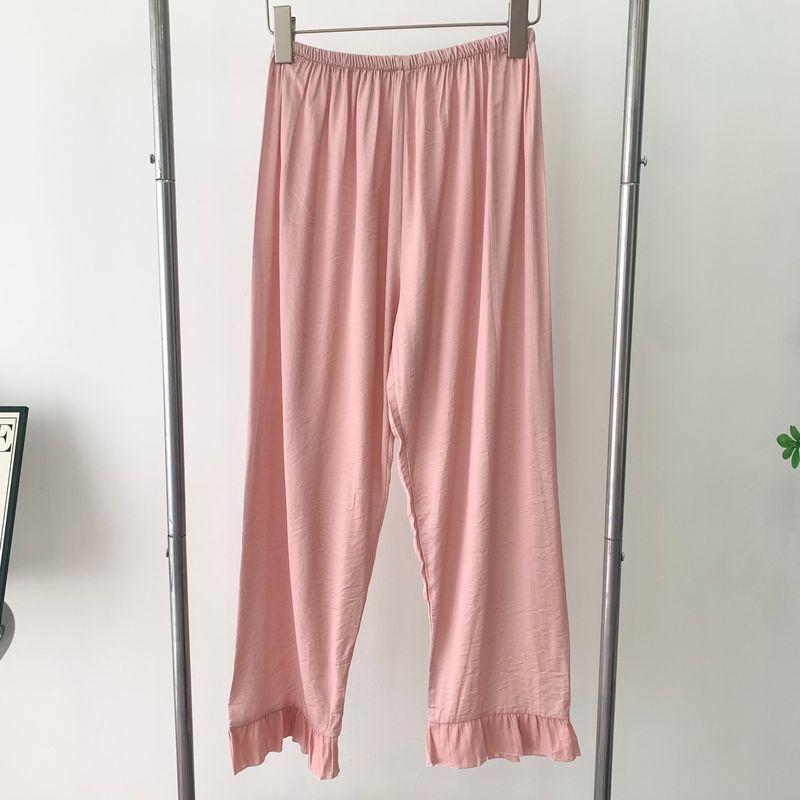 Princess Style Women's Tencel Cotton Short Sleeve Pajamas Casual Women's Home Wear Suit 2025 Summer Plaid Breathable Cotton