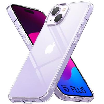 Schutzhülle - BOOLING - für iPhone 15 Plus - Transparent Rutschfest Ultra Slim