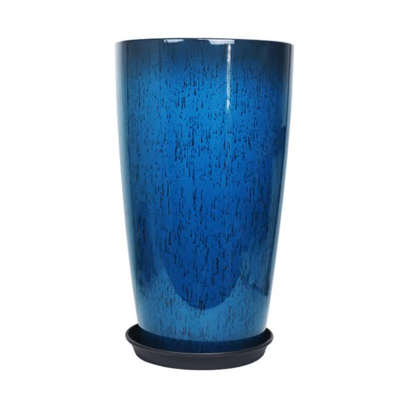Yingtang Glazed Imitation Ceramic Flower Pot