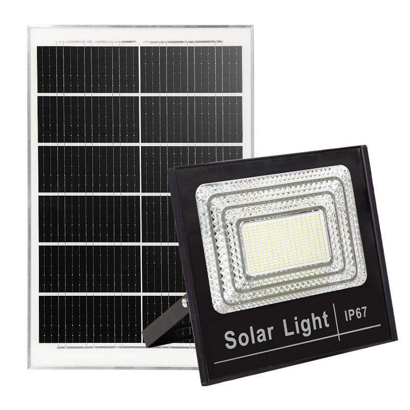 Solar Powered Outdoor Floodlight