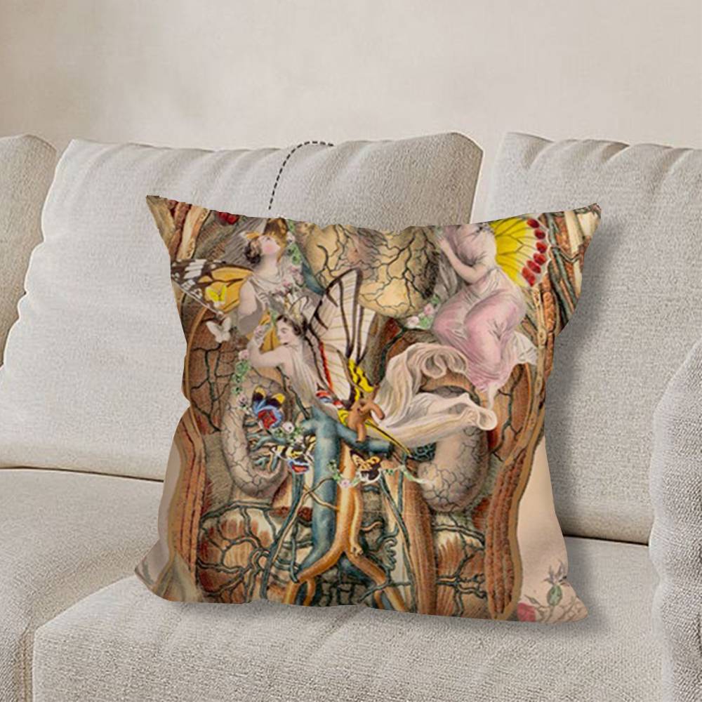 M-Medical Anatomy Art HumanS pillow cover living room sofa cushion cover bedroom room bed pillow cover home decoration