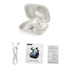 Painless r-Hook rbuds, AI Translation rphones with 130+ Languages Rl-Time Translation,  5.4 Wireless Hdphones with Touchscreen Charging Case, Low Lat