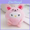 Adorable Plush Toy Soft Stuffed Animal Cute Fluffy Rabbit Bedside Pillow Doll