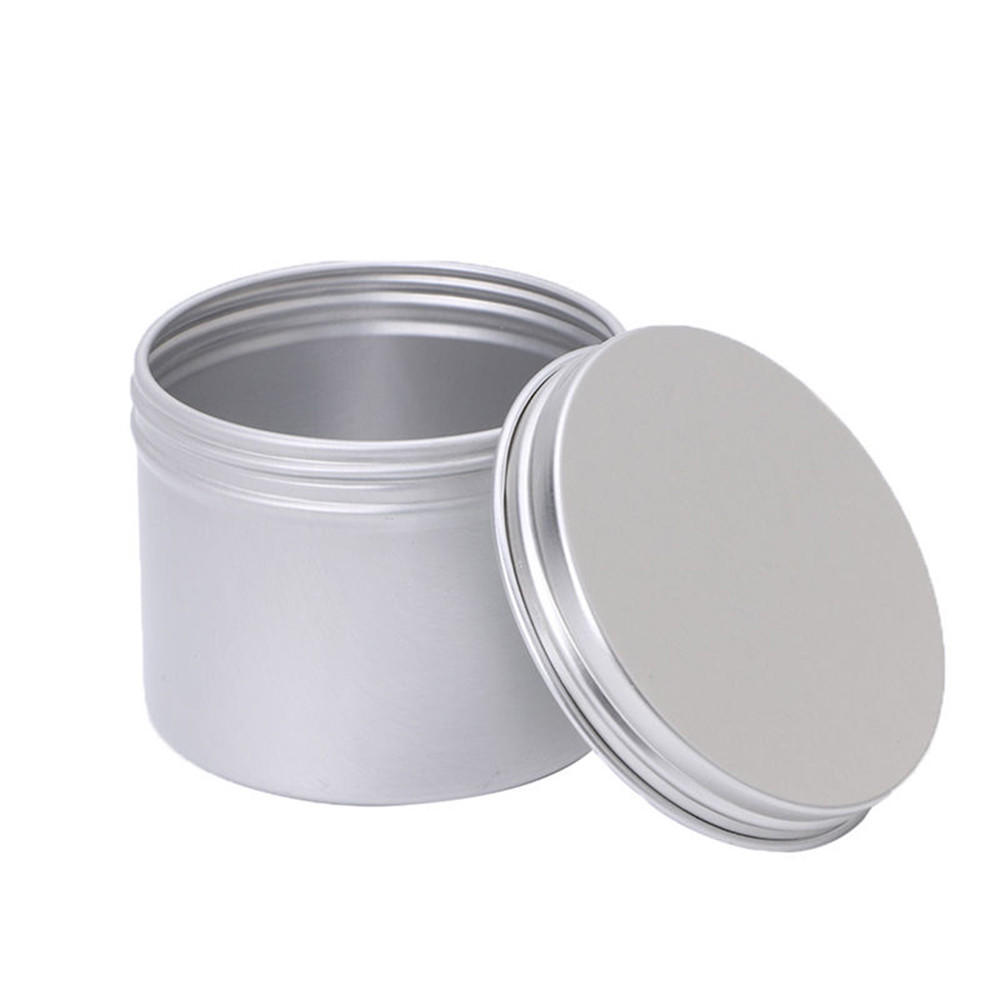 180ML Aluminium Empty Cosmetic Pot Jar Tin Container Box Screw Lid Craft