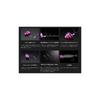 JACKALL Anchovy Dragon Tenya 60 with Spare Hook, Purple/Glow Stripe