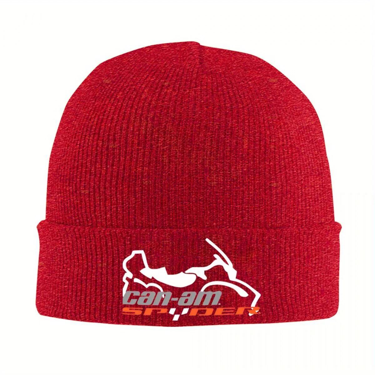New Can Am Team Knitted Caps Womens Unisexs Beanie Autumn Winter Hat Logo Warm Cap