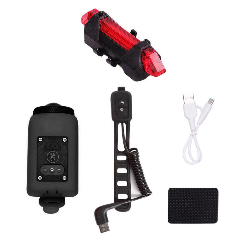 Electric Bike Horn Bike Light Waterproofs Bicycles Front Light 110dB Bicycles Electric Horn Front Headlight Enduring