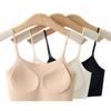Liquid Foundation Invisible Thin Seamless Steel Rim Underwear Women's Small Breasts Show Large Comfort Invisible Beautiful Back Sling Bra Cover
