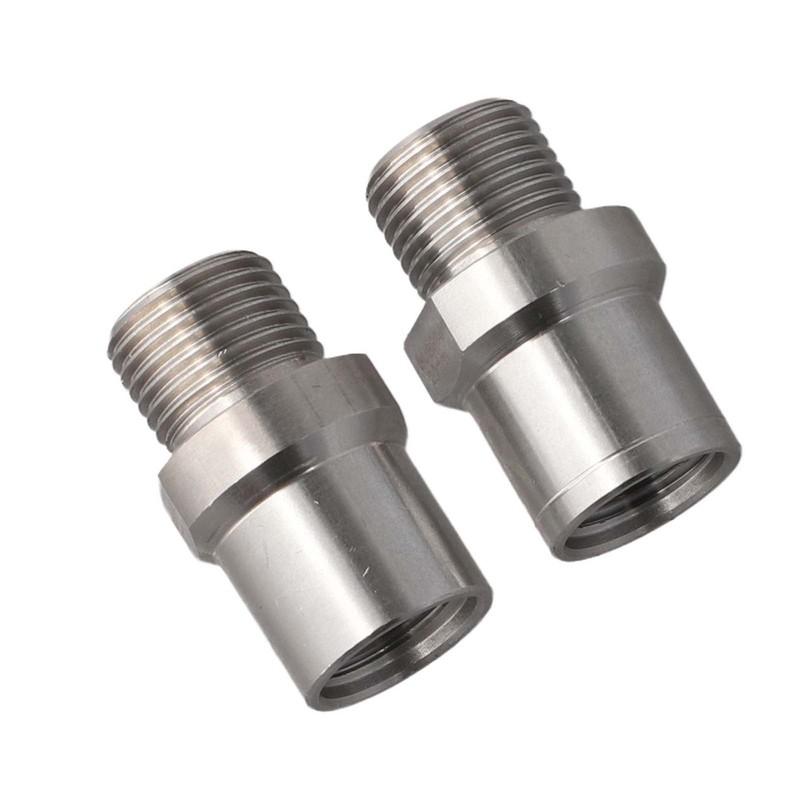 

Bike Pedal Adapters Stainless Steel Pedal Adapter Fit 1/2 Inch Pedals And 9/16 Inch Cranks Cycling Accessories