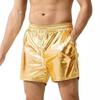 Men's Cross-border Patent Leather Beach Shorts: Casual Three-Color Design