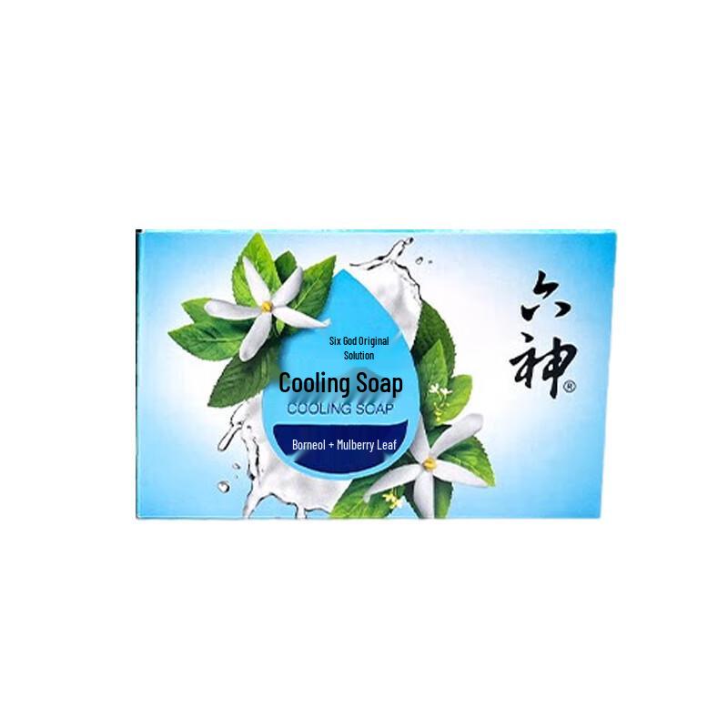 

Liu Shen Cooling Soap with Borneol & Mulberry Leaf, 5-Pack