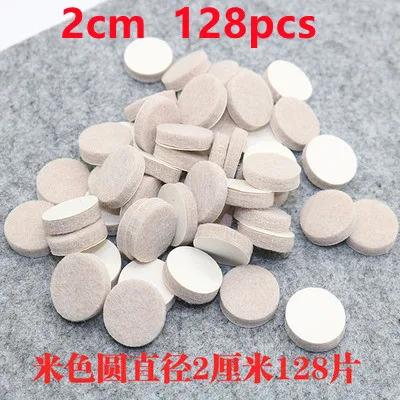 Thickening Felt Chair Leg Pads 5mm Self Adhesive Furniture Chair Table Leg Pads Wood Floor Protectors Felt Anti-Slip Pads