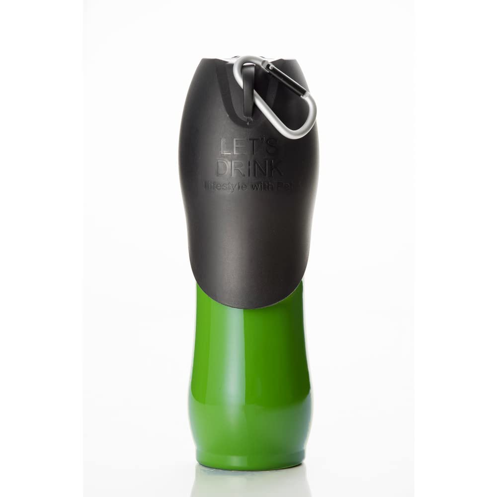 

Luke Run Stainless Steel Pet Water Bottle, Large, 750ml, Green