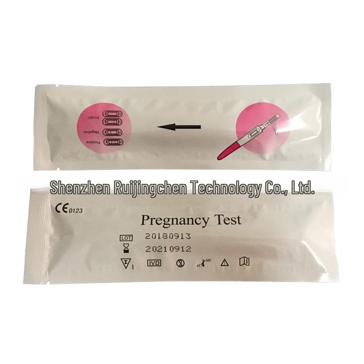 HCG Pregnancy Test Pen: English Packaging for Early Detection