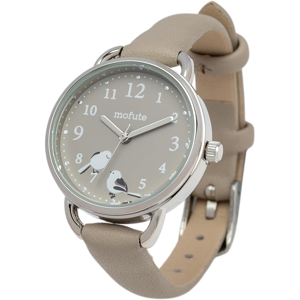 Fieldwork Analog Women s Watch Yukichan Faux Leather Band Simple Casual Beige MKL2425-2