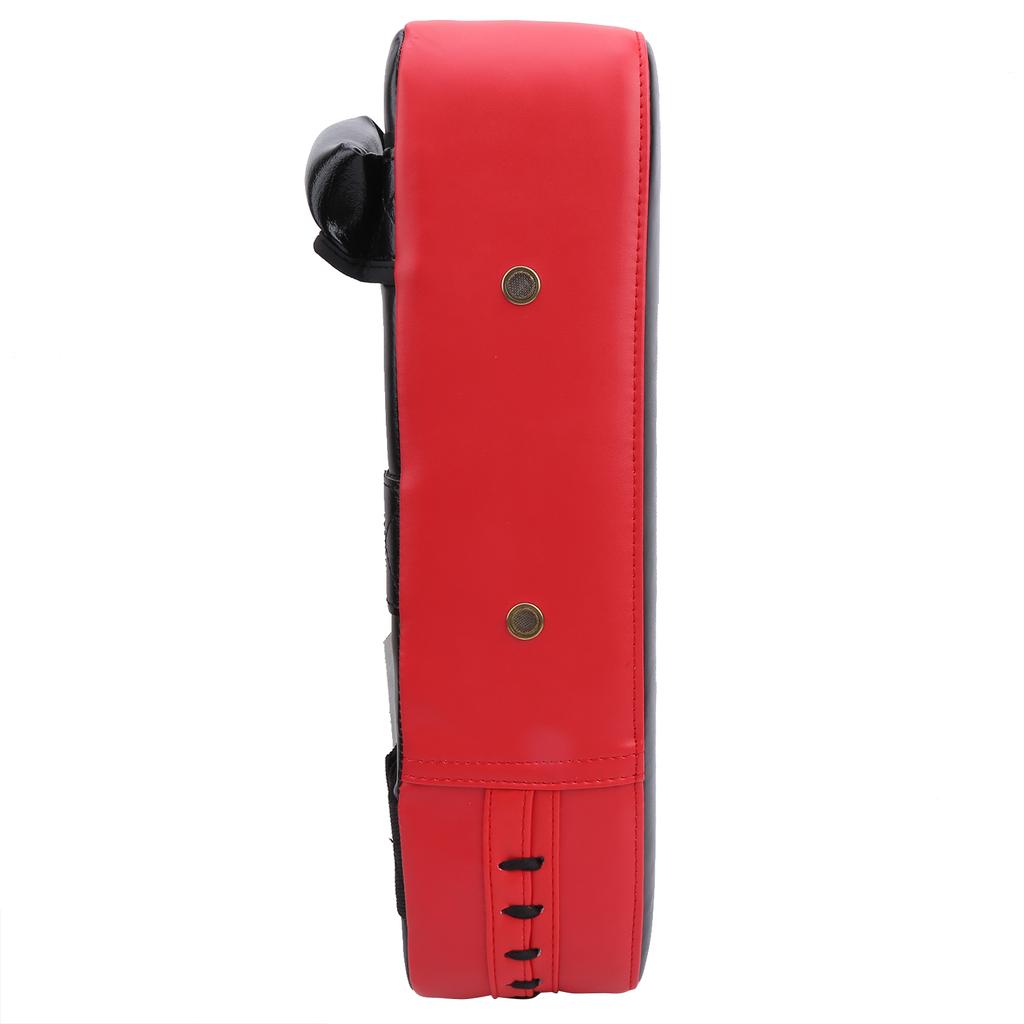 Boksing Sparking Slagpute Trening Kamp Fotmålpute Støtsikker Slagskjold(Svart, rød )