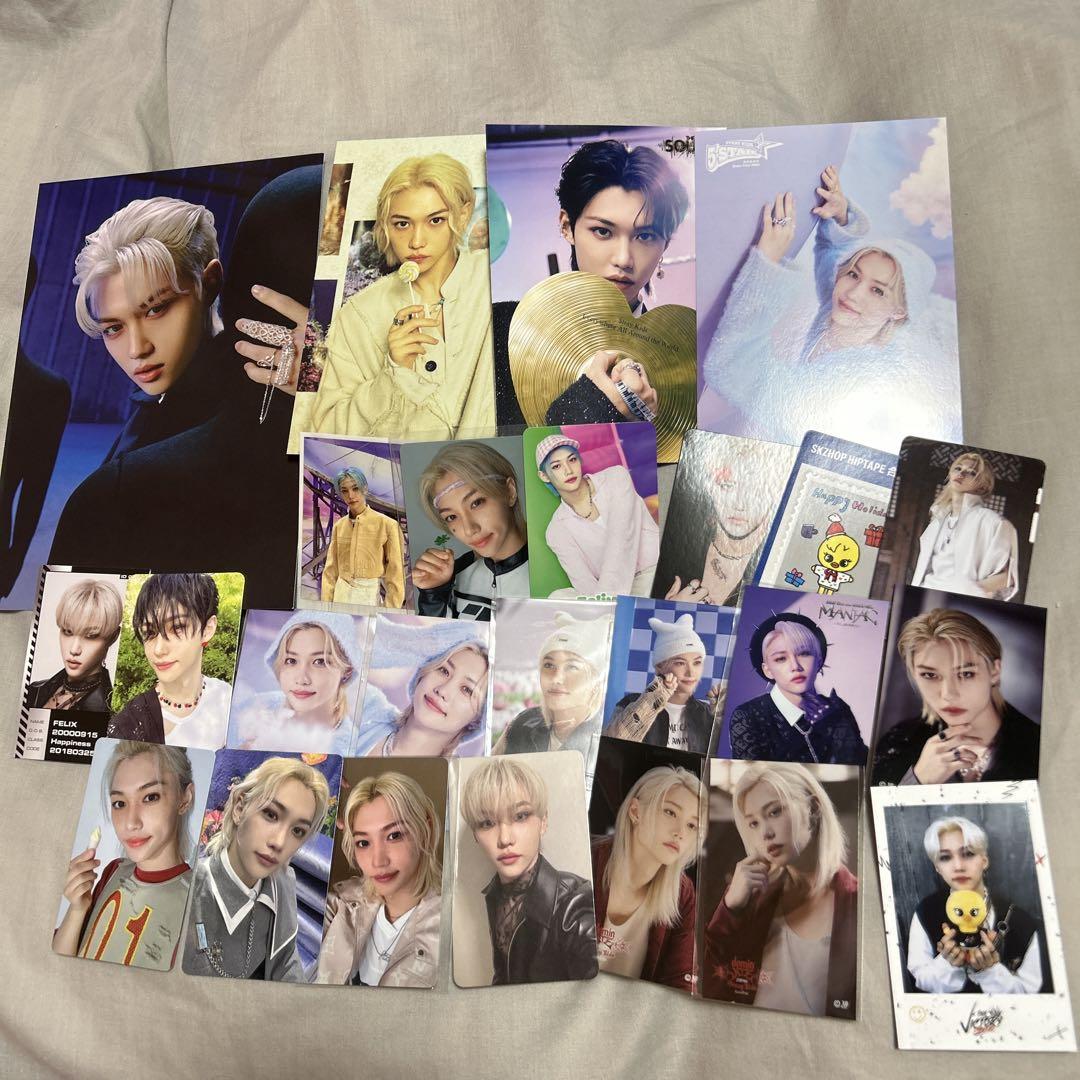 

[USED] straykids felix felix trading card bonus lantre sticker