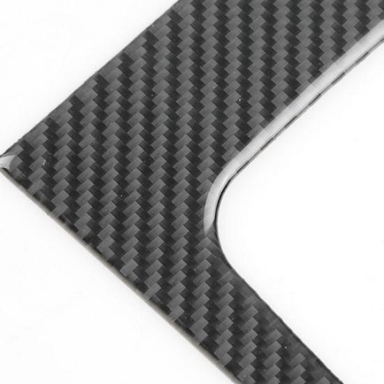 Carbon Fiber Rear Row Storage Box Cover For BMW 3 Series E90 E92 E93 05-12