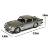 1:38 Db5 Alloy Classic Sports Car Model Diecasts Metal Retro Racing Vehicles Car Model Simulation Collection Childrens Toys Gift