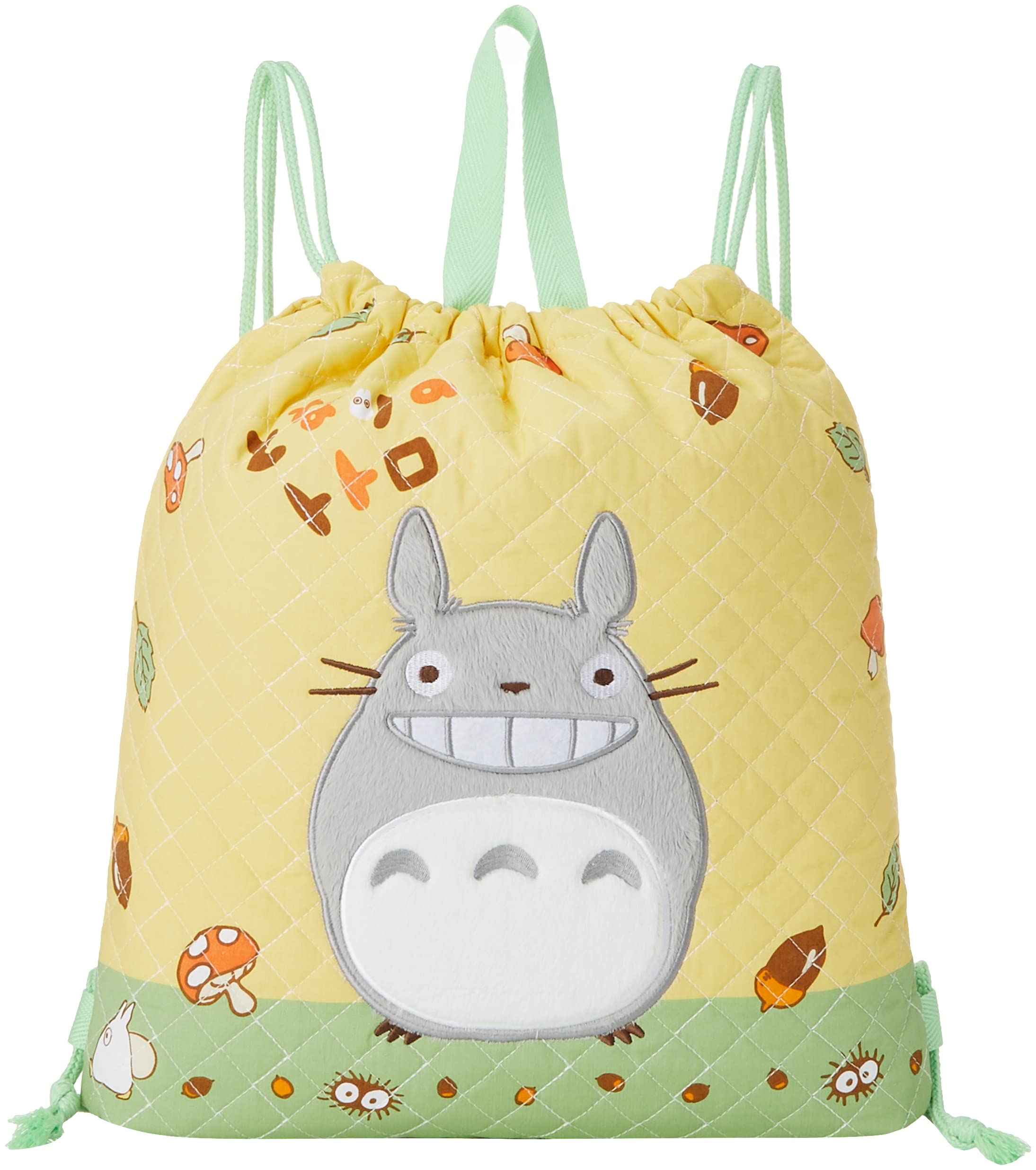 

Marushin Gym Studio Ghibli Neighbor Smiling Totoro Suitable for Kindergarten and Elementary School Boys and 1025001300 Bag/Knapsack/Drawstring Bag,