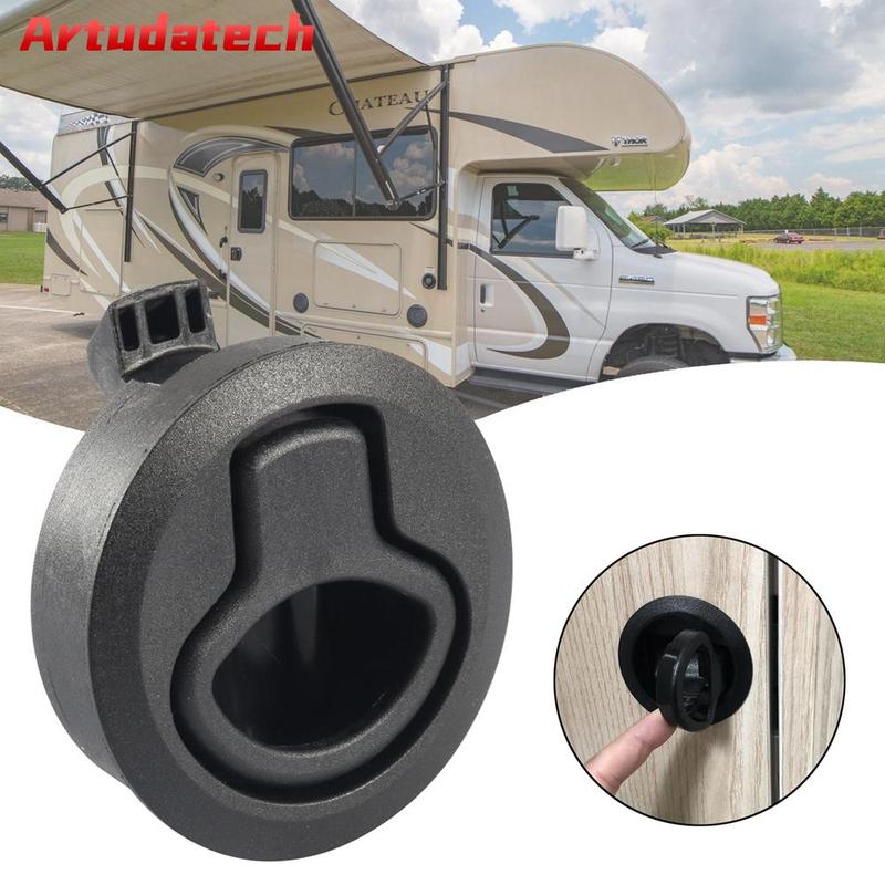 Artudatech 4×RV Boat Door Replace Slam Latch Hatch 2 Deck Round Pull Latch 1/2