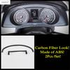 Gear Shifter Head AC Air Window Lift Read Light Cover Trim For VW Volkswagen Atlas / Teramont 2017- Carbon Fiber Accessories