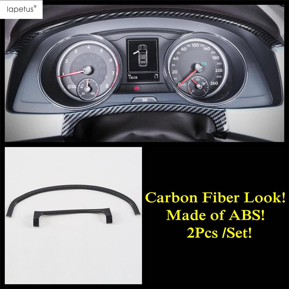 Gear Shifter Head AC Air Window Lift Read Light Cover Trim For VW Volkswagen Atlas / Teramont 2017- Carbon Fiber Accessories