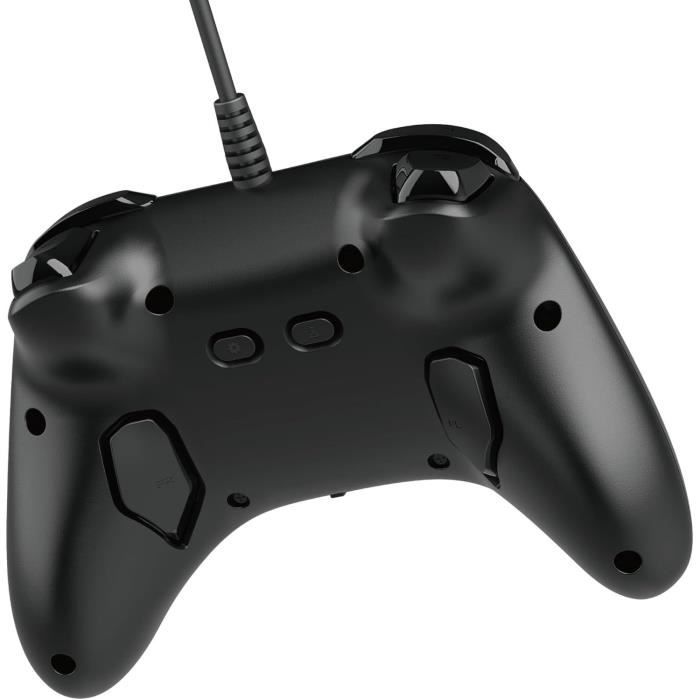 Manette Filaire - HORI - Horipad - Nintendo Switch Et Switch 2 - Bouton Nintendo C - Boutons Arrière Programmables - Noir