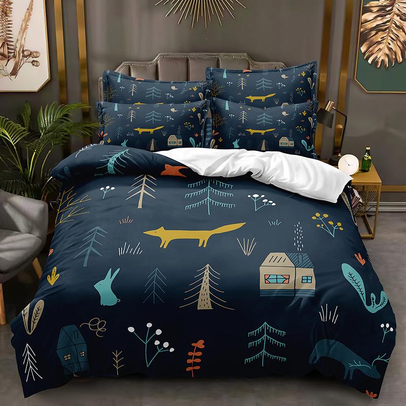Fashion technology,3D Digital Printed Bedding, Duvet Covers, Pillowcases