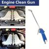 Air Spray Gun Pneumatic Cleaning Tool Adjustable Pressure 109cm Flexible Hose Engine Compartment Cleaner EU