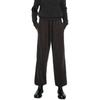 MO&Co. Chenille Drawstring High-Waist Cuffed Casual Pants