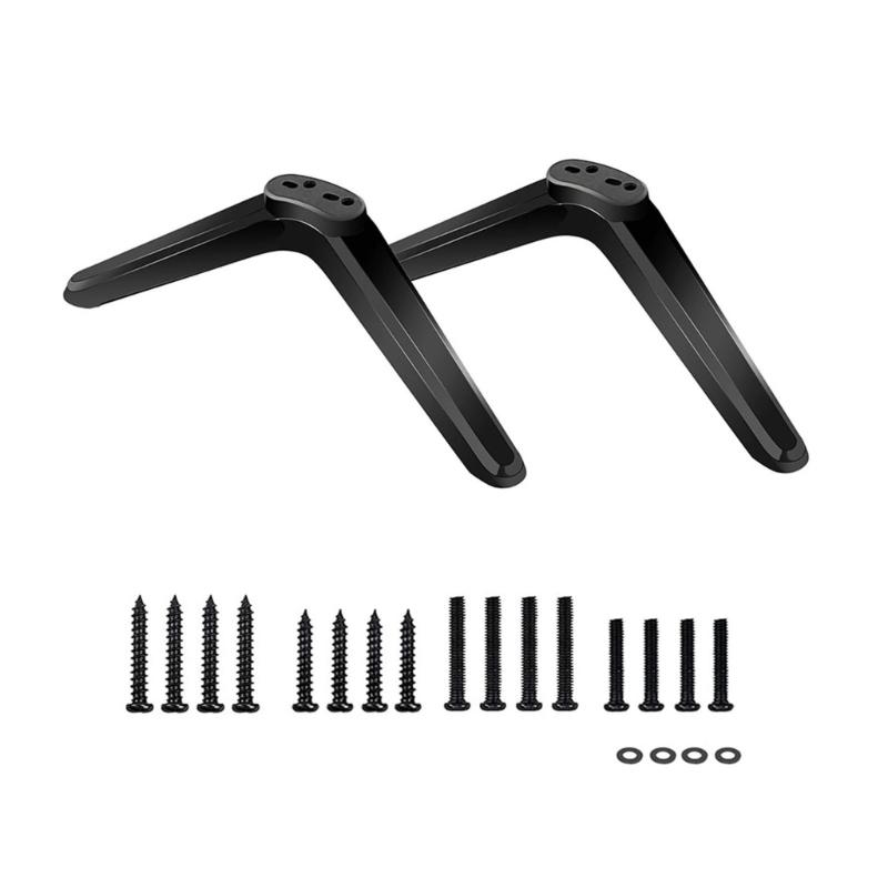 Television Stand with Secure Support TV Holder For Multiple TV Models Easy Setups AdjustableTV Holder