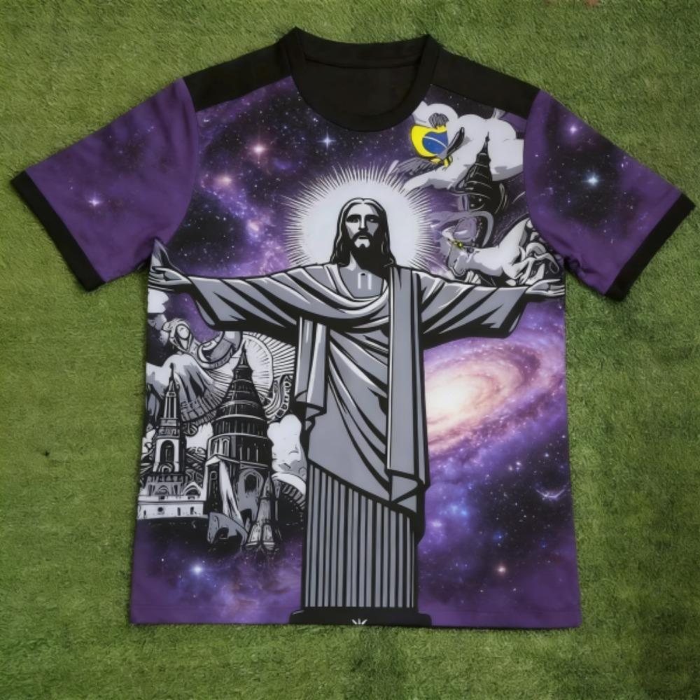 Fashion JESUS Printed T-shirt Summer Kids Casual Outdoor Girl and Boy Short Sleeved Tees Top Pullover