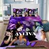 Singer Pop A-Ayliva Beding Set For Bedrom Soft Modern Bedspreads Comefortable Children Kids Soft Duvet Cover Comfortable Quilt Cover And Pilowcase