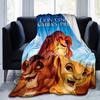 1pc, Lion King II Simba's Pride Home Decor Blanket, Living Room, or Travel, Soft Flannel Throw Blanket, Ideal for Couches