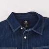 New Converse Shirts Men's Blue A01 10028411-A01