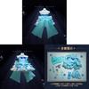 Mermaid Melody Hanon Hosho Cosplay Costume With Polyester Fabric For Anime Fans