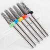 Manicure Tungsten Steel Grinding Head Polishing Removing Manicure Tools Corn Head Dead Skin Grinding Machine Accessories