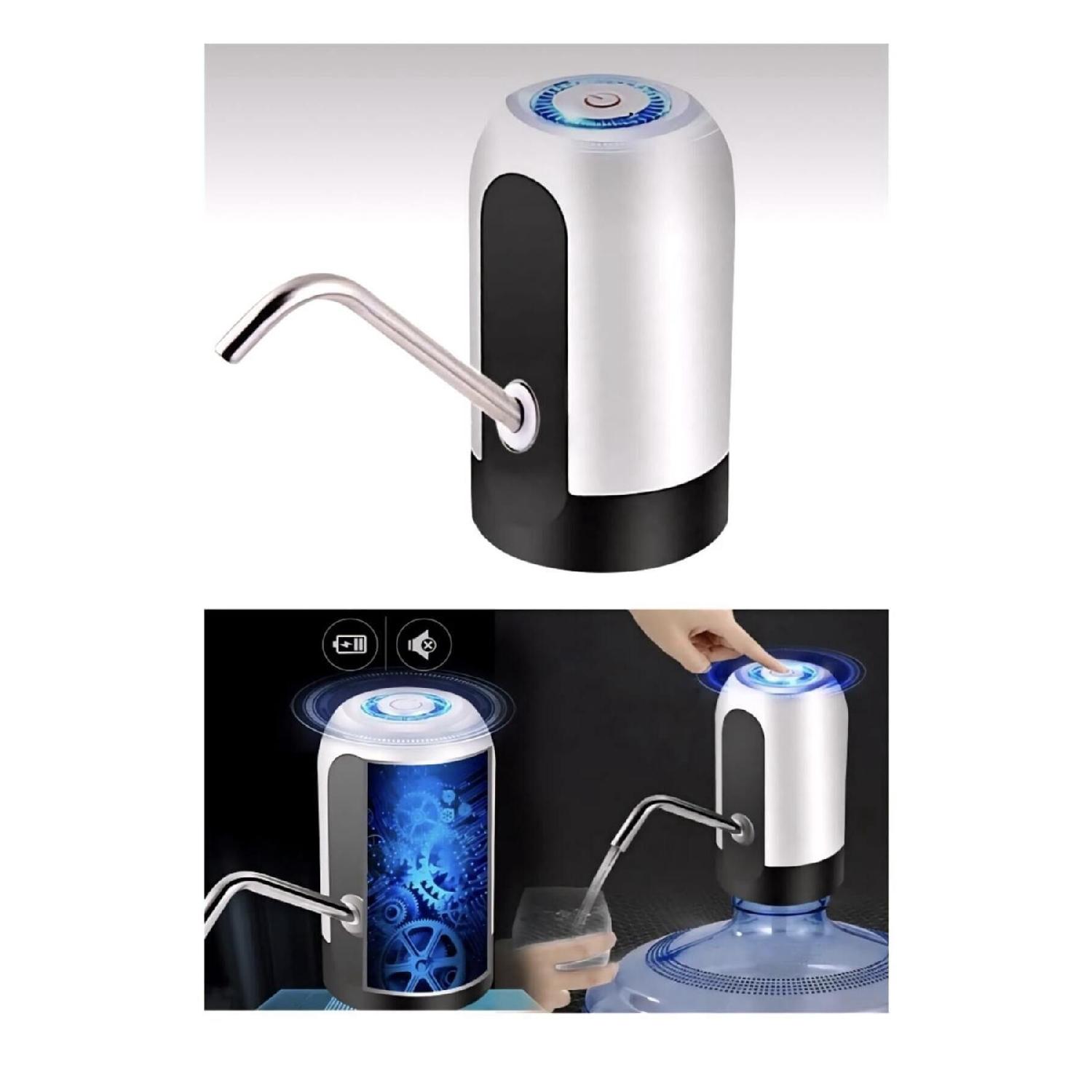 

Automatic Rechargeable Bottle Water Pump High Suction Power белый
