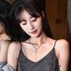 Autumn And Winter Versatile D Letter Fringed Women'S Necklace Douyin Same Collarbone Chain And Sweater Chain