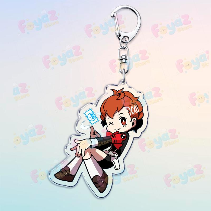 Popular Cartoon Operatives Characters Keychain Accessories Bag Keyrings Jewelry Fans Womens Fans Freinds Gifts