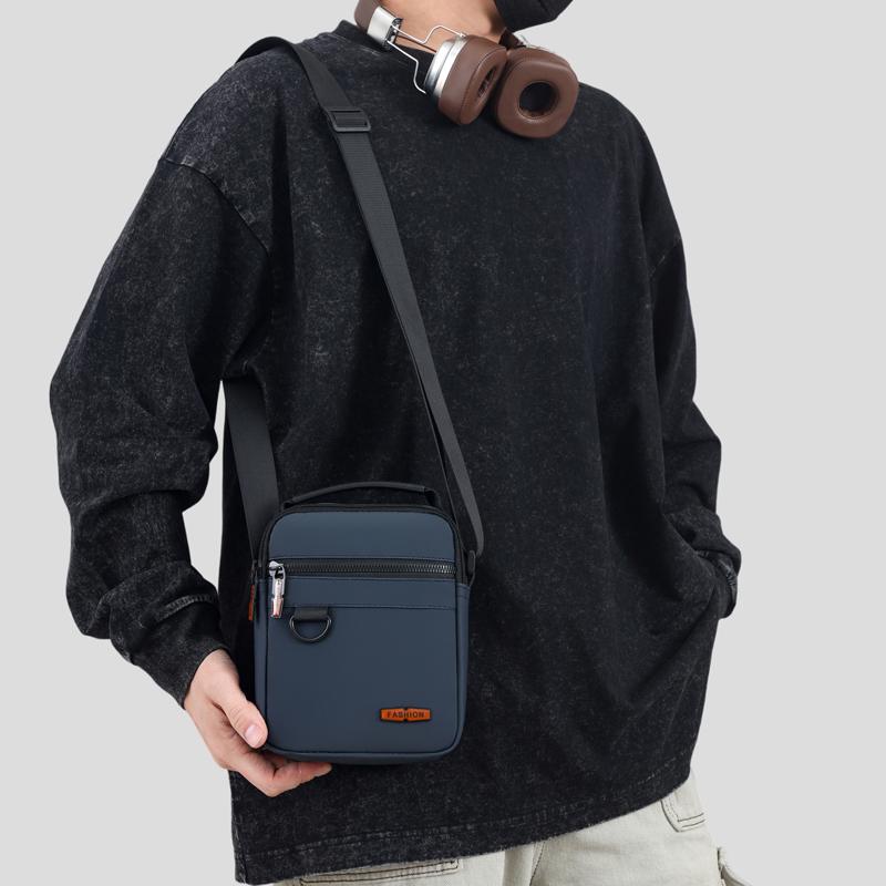 Crossbody Bag Men's Shoulder Bag Water-Repellent Bag Business Commuter Handbag