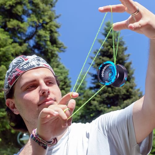 WATIEOBOO Professional Responsive Yo-Yo Bearings for Kids and Beginners, Non-Responsive Yo-Yo Bearings for Finger Spinning, Tricks, and Yo-Yo Accessor