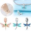 Gradient Dragonfly Pendant Copper Colors Ideal For Charm Bead Charms Copper Colors Authentic Bracelets for Jewellery Making