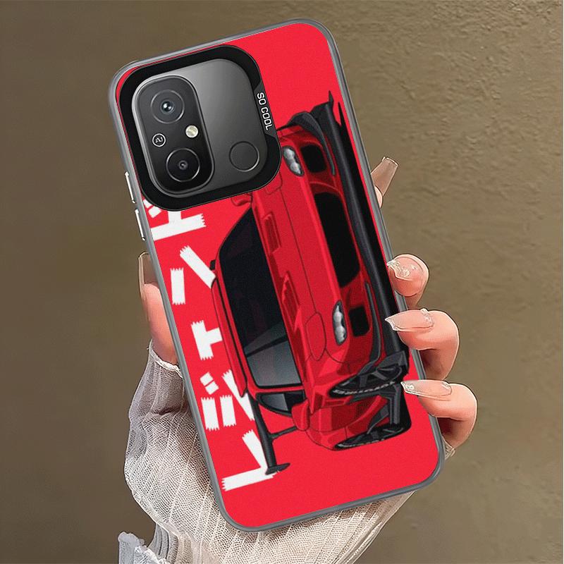 JDM Tokyo Drift Sports Car Shockproof Phone Case for Xiaomi Poco X7 X6 X5 X3 Pro F7 Ultra M8 Redmi 15C 15 14C 13C 12C 10C 13 12