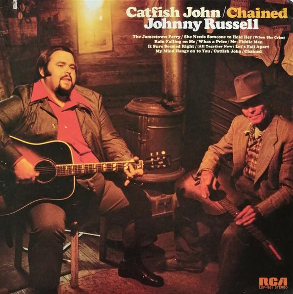 

LP Record JOHNNY RUSSELL 2 Catfish JohnChained LSP4851 RCA 1973 US CountryFolk Used
