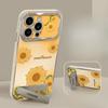 Ins Flower Bracelet Applicable To IPhone15 Apple Phone Case 14pro Electroplating Large Window 13 Silicone 16