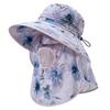 Women Sun Hat With Mask UPF50+ UV-Protection For Outdoor Cycling Hiking